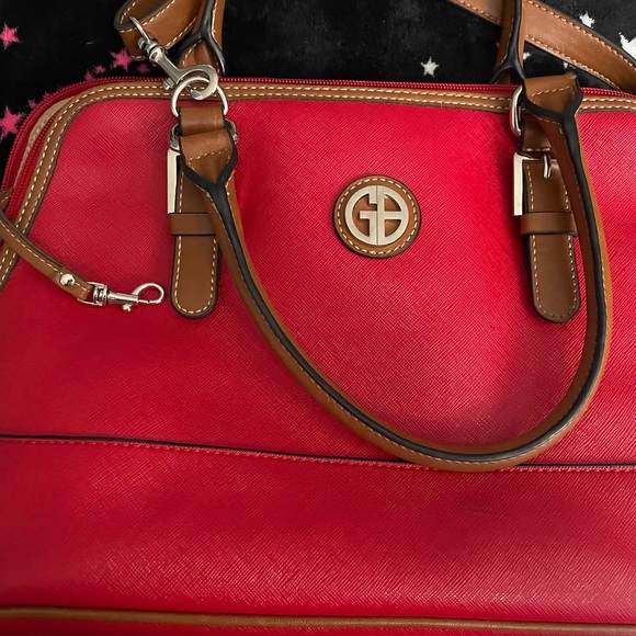 Gianni Bernini red purse - Picture 1 of 9